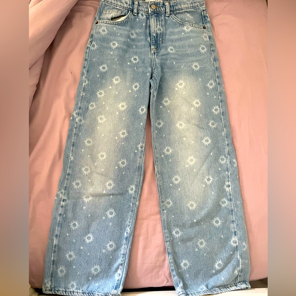 Aesthetic Jeans with pattern
